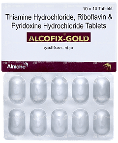 Alcofix Gold Tablet 10 Alcofix Gold Tablet 10