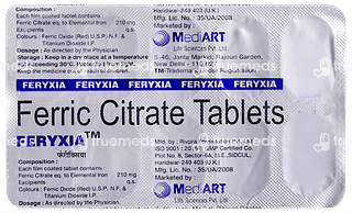 Feryxia 210 MG Tablet 10