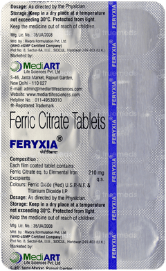 Feryxia Tablet 10 Feryxia Tablet 10