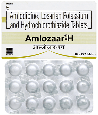 Amlozaar H Tablet 15