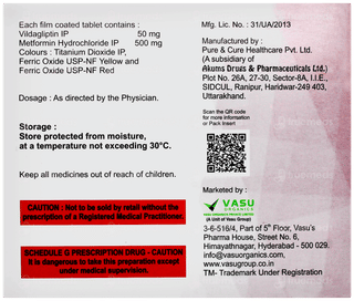 Zildaglip M Tablet 15