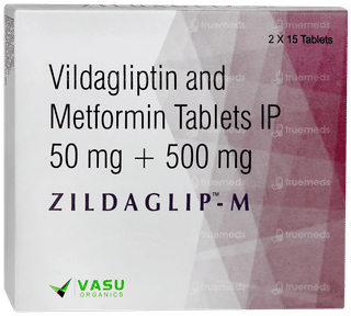 Zildaglip M Tablet 15