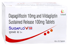 Sugaflo V 10 Tablet 15