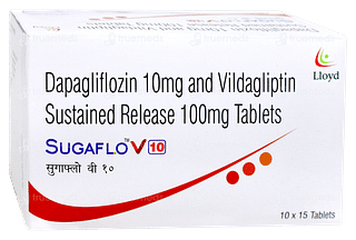 Sugaflo V 10 Tablet 15