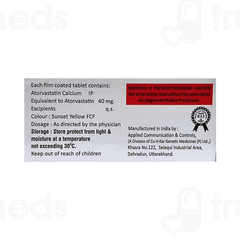 Lipiviron 40 MG Tablet 10