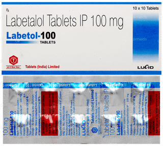 Labetol 100 Mg Tablet 10