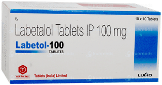 Labetol 100 Mg Tablet 10