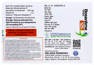 Bosentime 125 MG Tablet 10