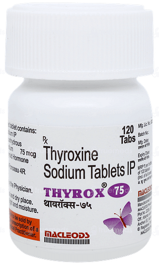 Thyrox 75 Tablet 120