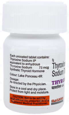 Thyrox 75 Tablet 120 Thyrox 75 Tablet 120