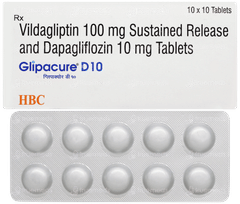 Glipacure D 10 Tablet 10 Glipacure D 10 Tablet 10