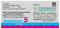 Ambristar 5 Tablet 10 Ambristar 5 Tablet 10