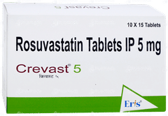 Crevast 5 Tablet 15 Crevast 5 Tablet 15