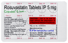 Crevast 5 Tablet 15 Crevast 5 Tablet 15