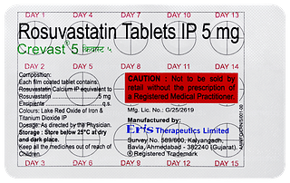 Crevast 5 Tablet 15