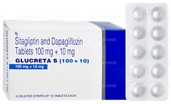 Glucreta S 10/100 Tablet 10