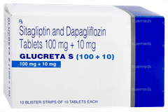 Glucreta S 10/100 Tablet 10