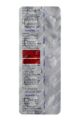 Volibo R 1/0.2 MG Tablet 10