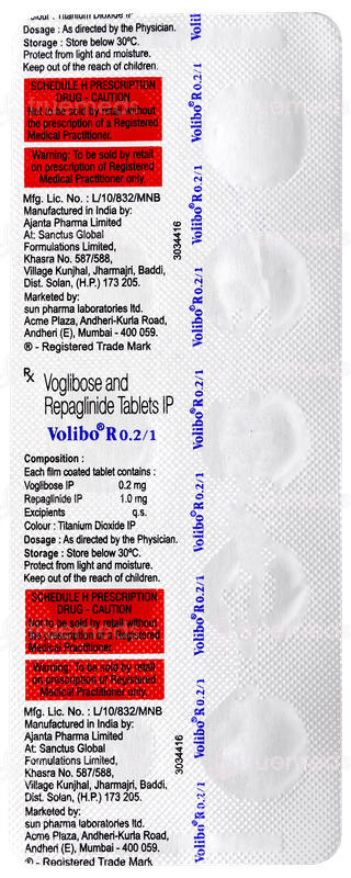 Volibo R 0.2/1 Tablet 10