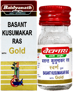 Baidyanath Basant Kusumakar Ras With Gold Tablet 25 Baidyanath Basant Kusumakar Ras With Gold Tablet 25
