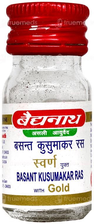 Baidyanath Basant Kusumakar Ras With Gold Tablet 25