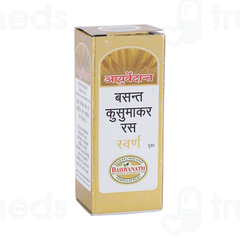 Baidyanath Basant Kusumakar Ras With Gold Tablet 25
