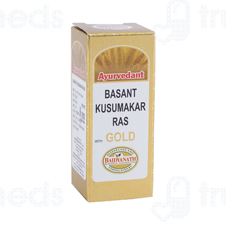Baidyanath Basant Kusumakar Ras With Gold Tablet 25