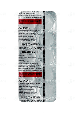 Rivarex 2.5 MG Tablet 10