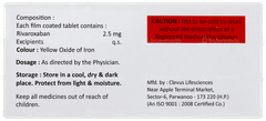 Rivarex 2.5 Tablet 10 Rivarex 2.5 Tablet 10