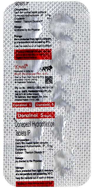 Donzinol 5 Tablet 10