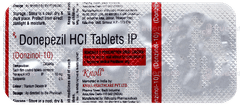 Donzinol 10 Tablet 10 Donzinol 10 Tablet 10