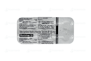 Mentatime 10 MG Tablet 10