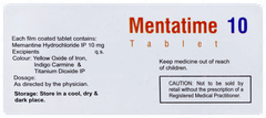 Mentatime 10 Tablet 10