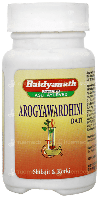 Baidyanath Arogya Vardhini Bati Tablet 40
