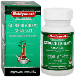 Baidyanath Guduchi Giloy Ghan Bati Tablet 60