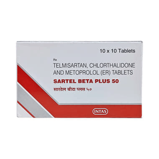 Sartel Beta Plus 50 Tablet 10