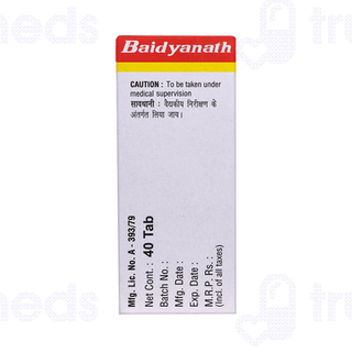 Baidyanath Shankha Bati Tablet 40