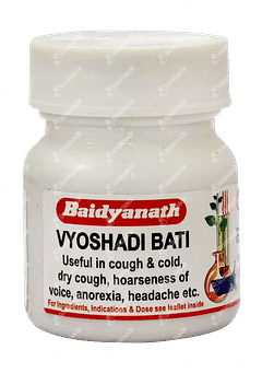 Baidyanath Vyoshadi Bati Tablet 40 Baidyanath Vyoshadi Bati Tablet 40
