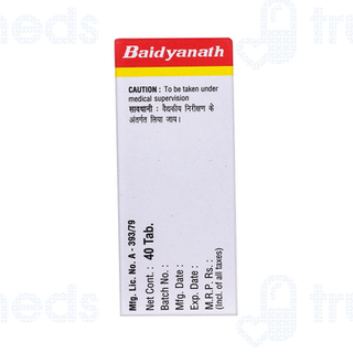 Baidyanath Chandramrit Ras Tablet 20