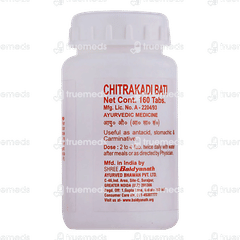 Baidyanath Chitrakadi Bati Tablet 160