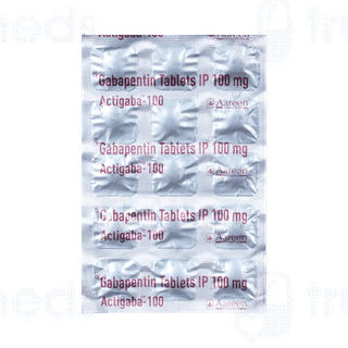 Actigaba 100 MG Tablet 15
