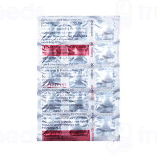Actigaba 100 MG Tablet 15