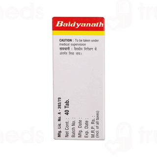 Baidyanath Raktpittantak Lauh Tablet 40