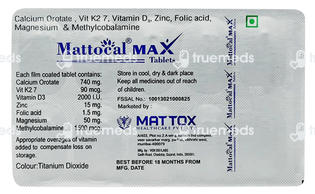 Mattocal Max Tablet 10
