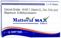 Mattocal Max Tablet 10