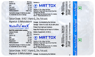 Mattocal Max Tablet 10