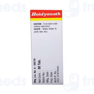 Baidyanath Shoolgajkeshari Ras Tablet 80