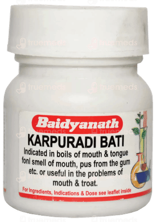 Baidyanath Karpuradi Bati Tablet 40