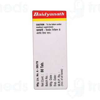 Baidyanath Jwarankush Ras Tablet 80