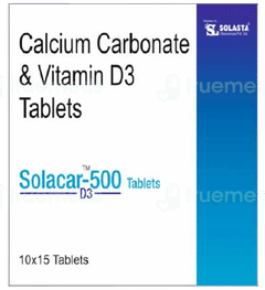 Solacar 500 Tablet 15 Solacar 500 Tablet 15